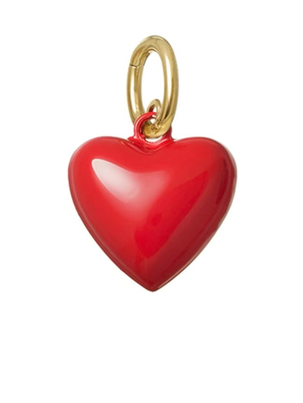 Roxanne Assoulin The Mini Puffy Heart Charms Red